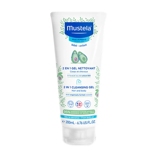Mustela 2 In 1 Cleansing Gel