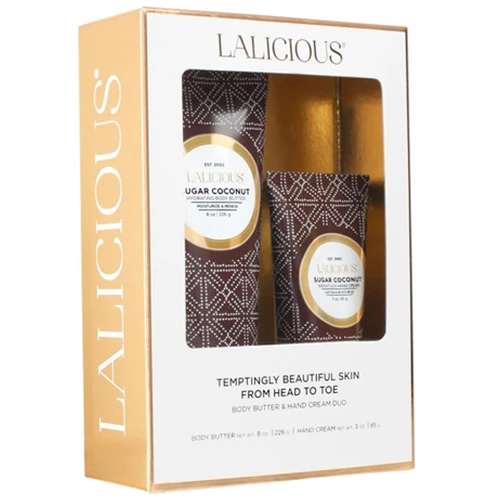 LaLicious Body Butter Hand Cream Duo - Brown Sugar Vanilla - Image 2