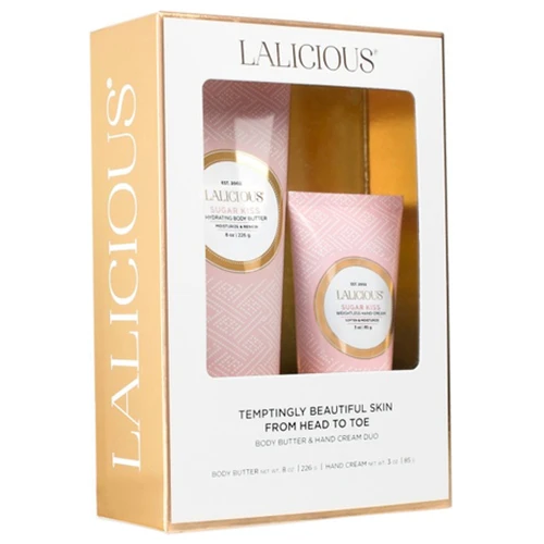 LaLicious Body Butter Hand Cream Duo - Brown Sugar Vanilla - Image 3