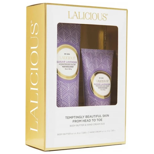 LaLicious Body Butter Hand Cream Duo - Brown Sugar Vanilla - Image 4