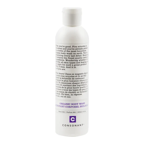Consonant Organic Body Wash - Energizing Scent