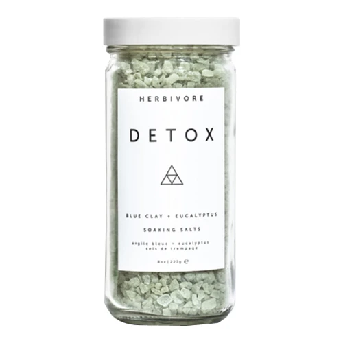 Herbivore Botanicals Detox Blue Clay + Eucalyptus Soaking Salt